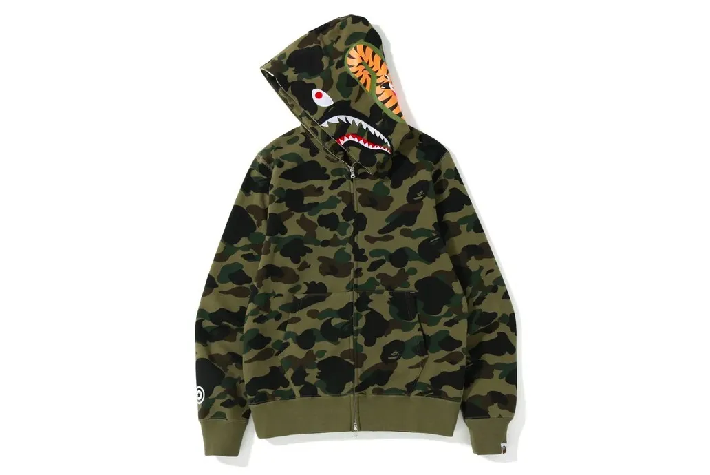 A BATHING APE  |Logo Unisex Cotton Street Style Hoodies