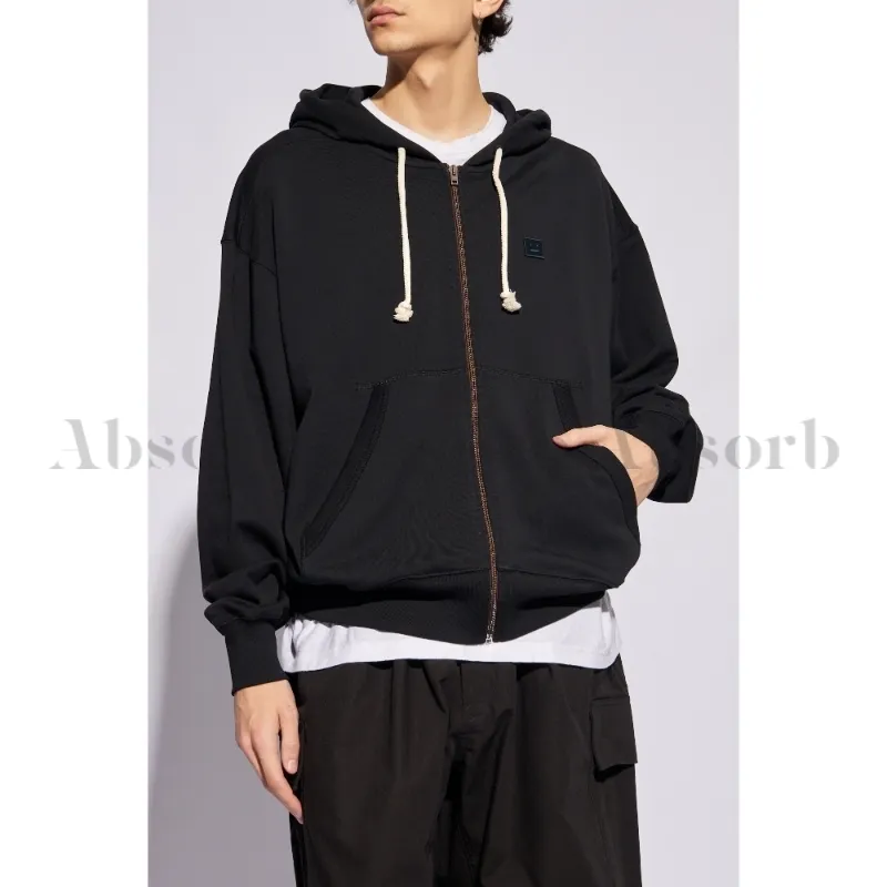 Acne Studios  |Street Style Long Sleeves Plain Cotton Designers Hoodies