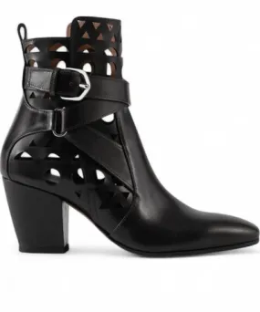 ALAÏA Women's Ankle Boots 65 In Noir