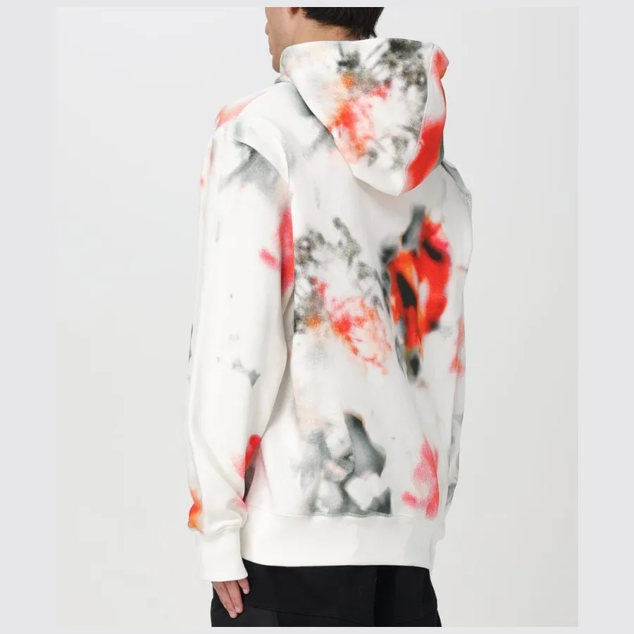 alexander mcqueen  |Flower Patterns Street Style Long Sleeves Cotton Logo