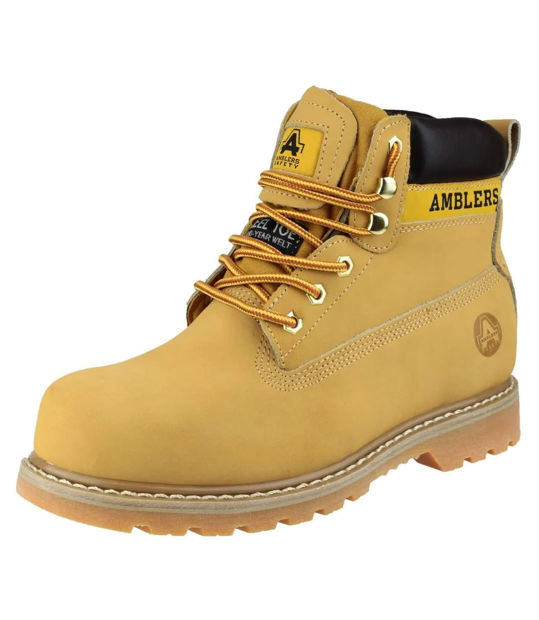 Amblers Steel FS7 Steel Toe Cap Boot / Mens Boots (Honey) - UTFS817