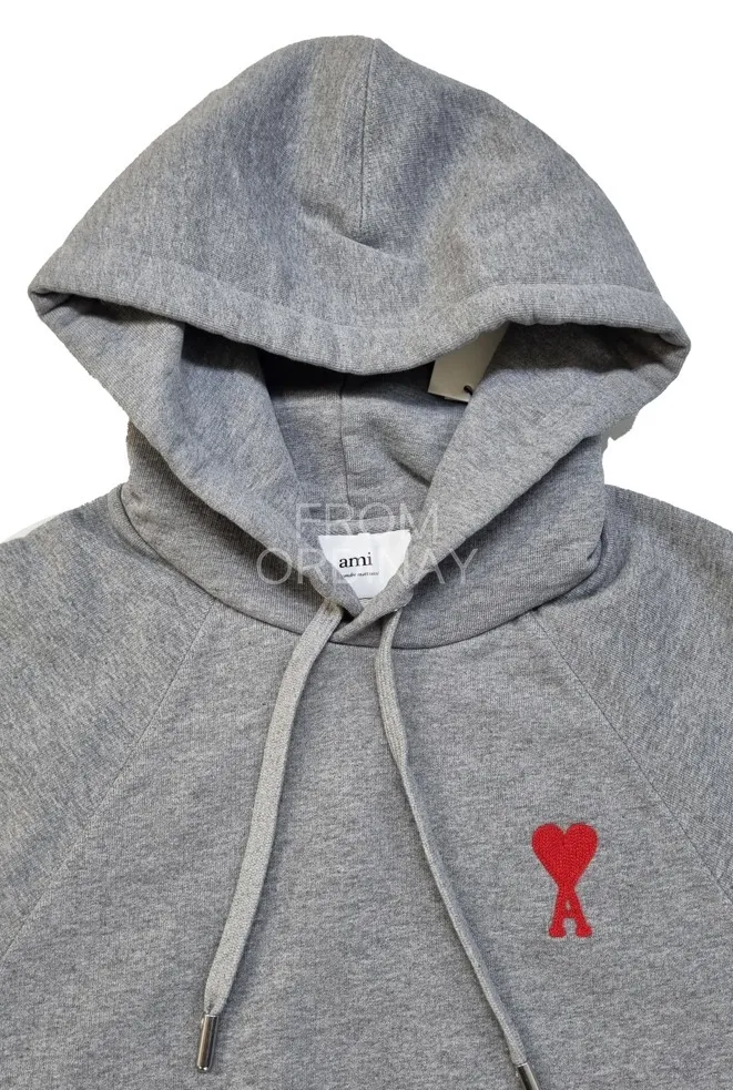 AMI PARIS  |Heart Unisex Street Style Logo Designers Hoodies