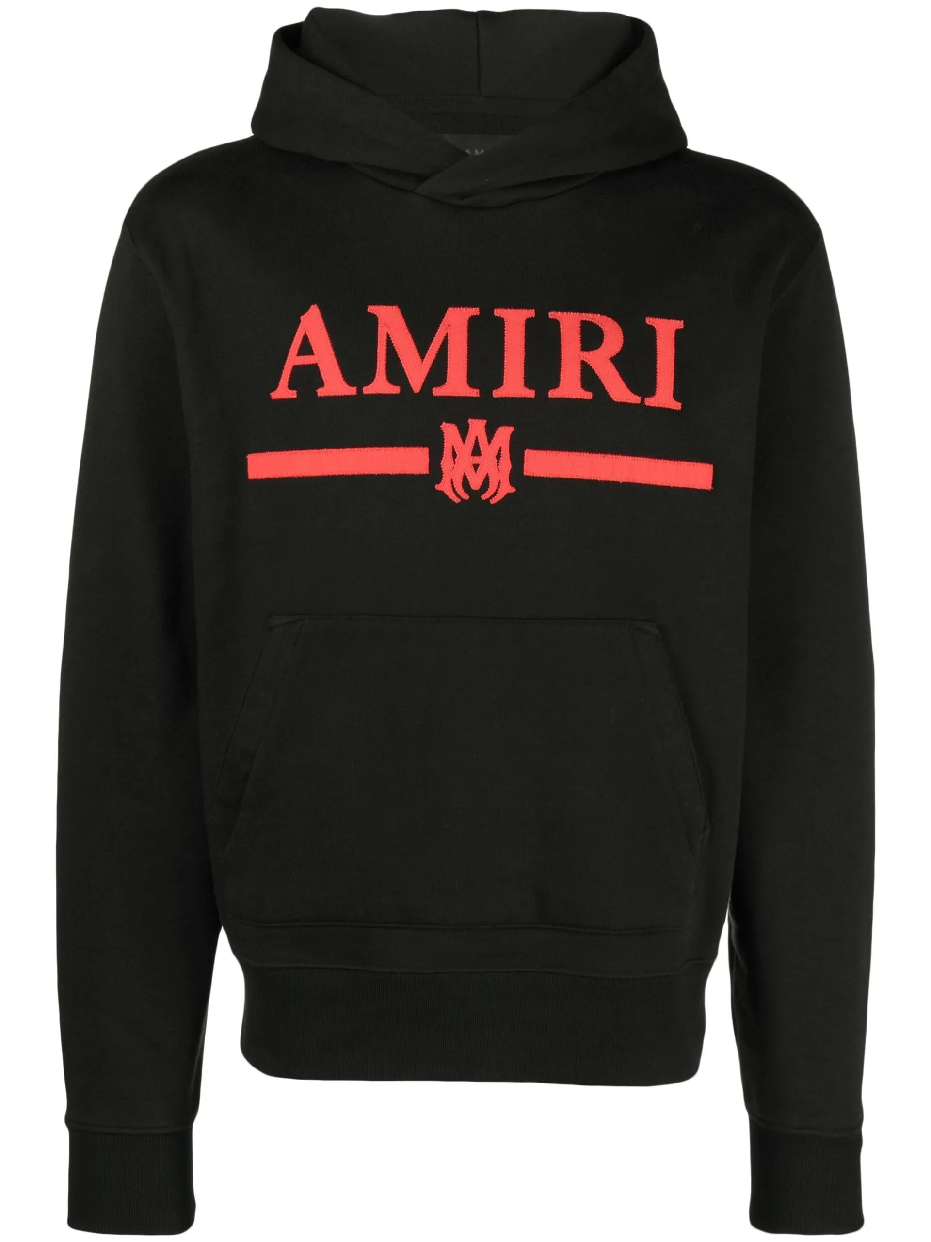 AMIRI  |Street Style Bi-color Long Sleeves Plain Cotton Logo Hoodies