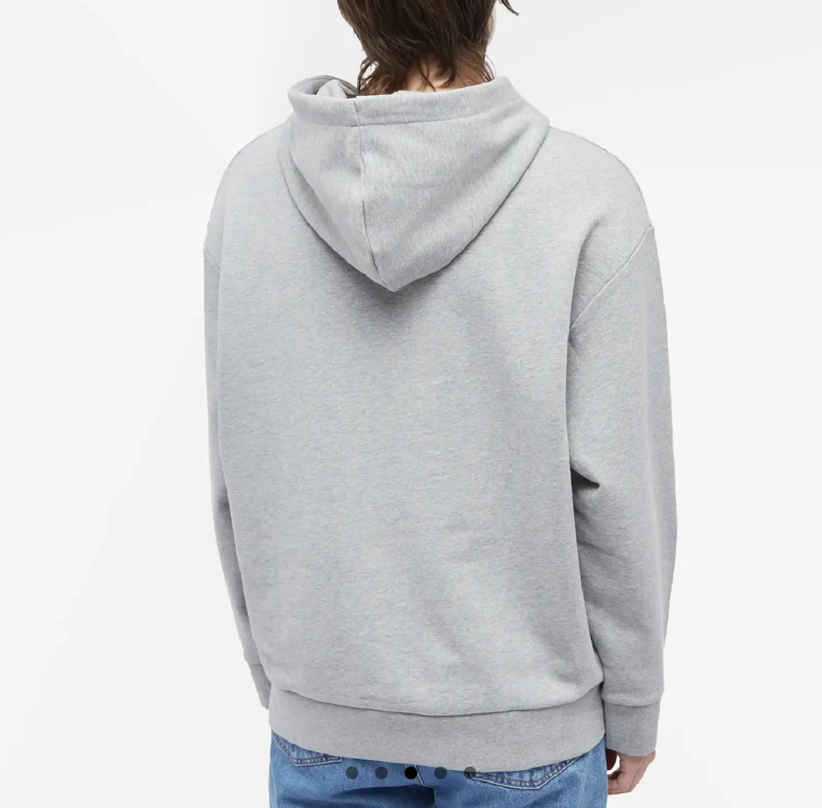 A.P.C.  |Unisex Sweat Street Style Collaboration Long Sleeves Cotton