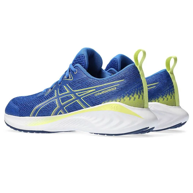 ASICS Gel Cumulus 25 Youth Running Shoes Illusion Blue / Glow Yellow - AW23