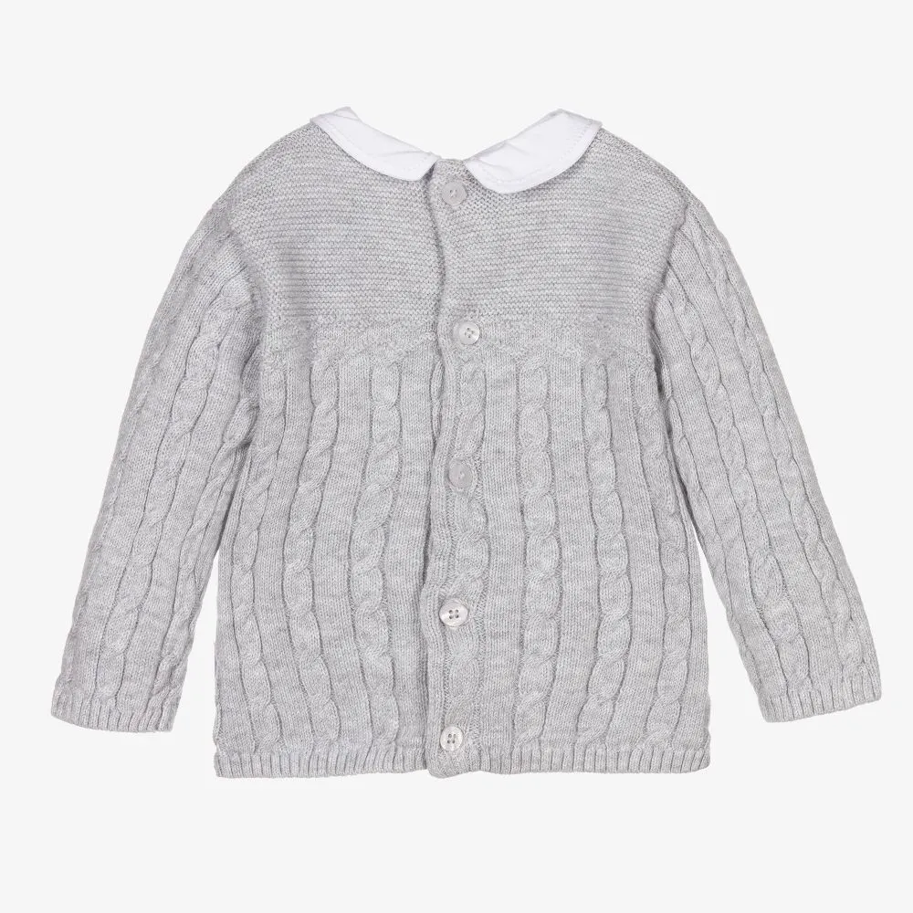 Baby Boys Grey Sweater