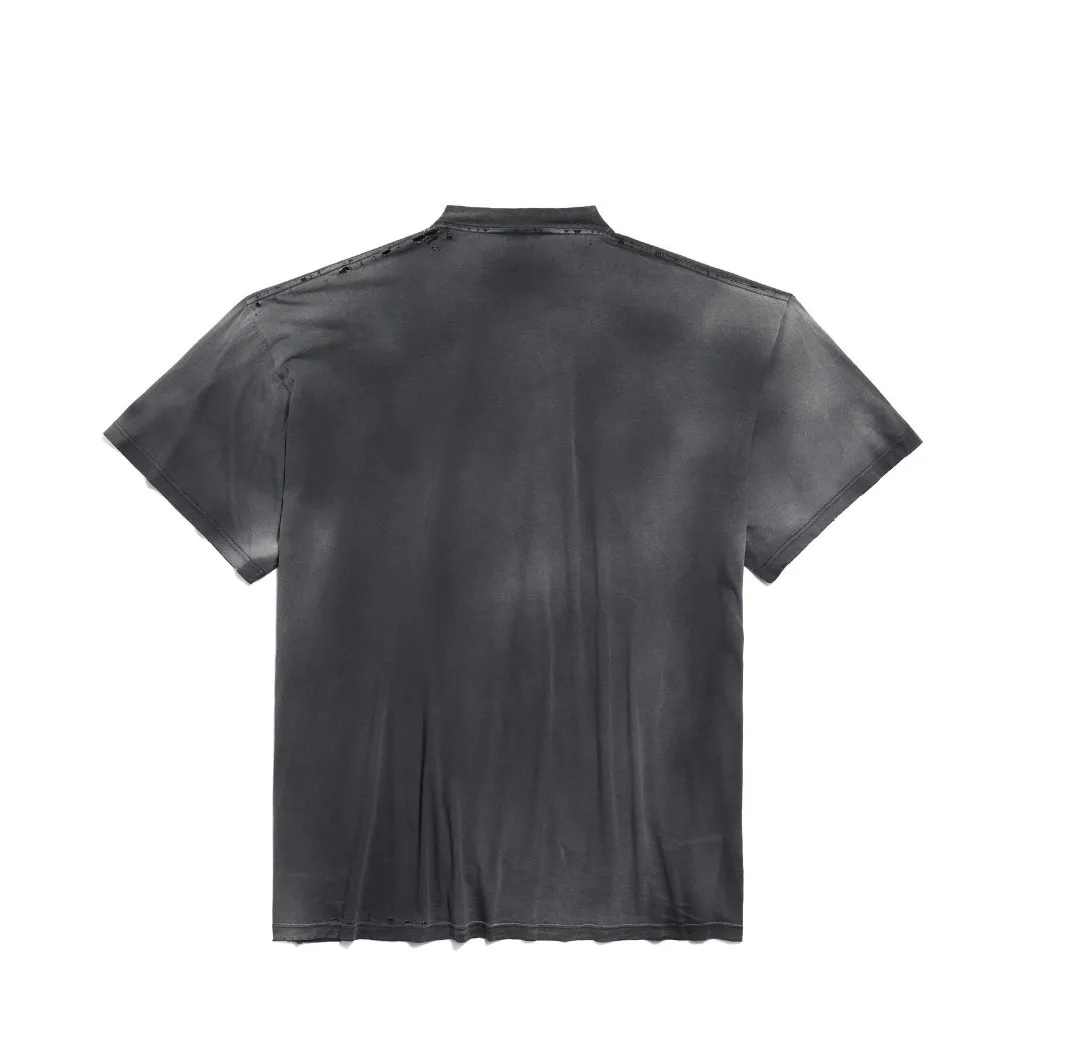 BALENCIAGA  |Men's Not Been Done T-shirt Oversized in Black