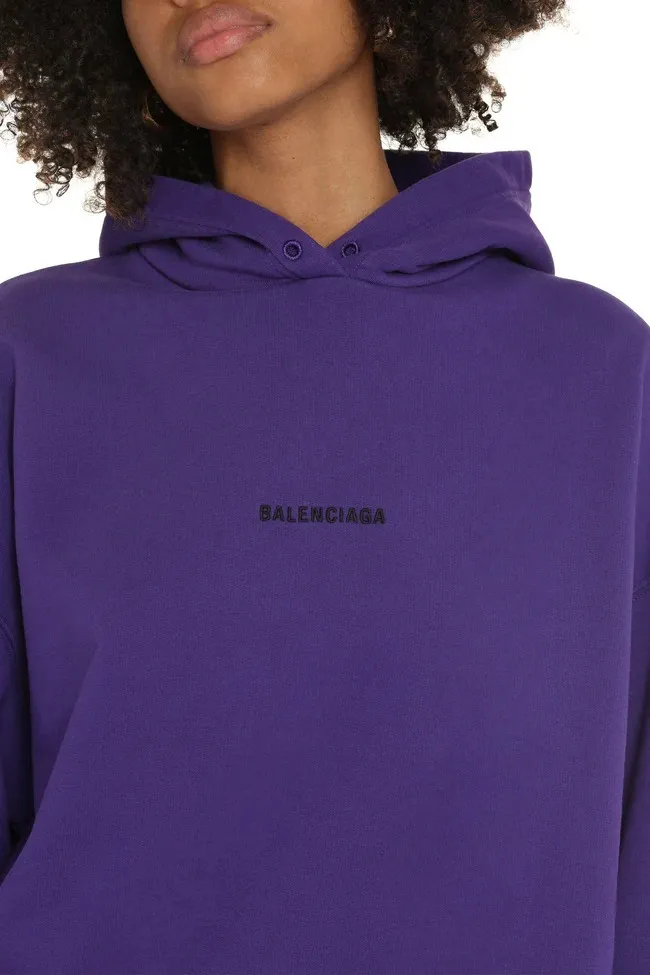 BALENCIAGA  |Unisex Street Style Long Sleeves Cotton Medium Logo