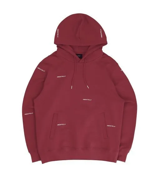 BEEN TRILL  |[BEENTRILL]★RHYME MONOGRAM COMFORT FIT HOODIE