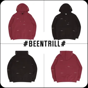 BEEN TRILL  |[BEENTRILL]★RHYME MONOGRAM COMFORT FIT HOODIE