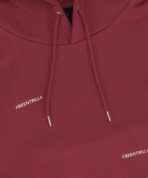 BEEN TRILL  |[BEENTRILL]★RHYME MONOGRAM COMFORT FIT HOODIE