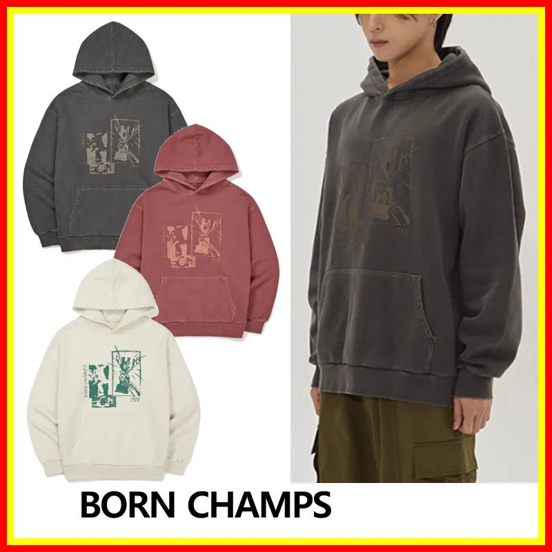 Born Champs  |Unisex Street Style Long Sleeves Hoodies