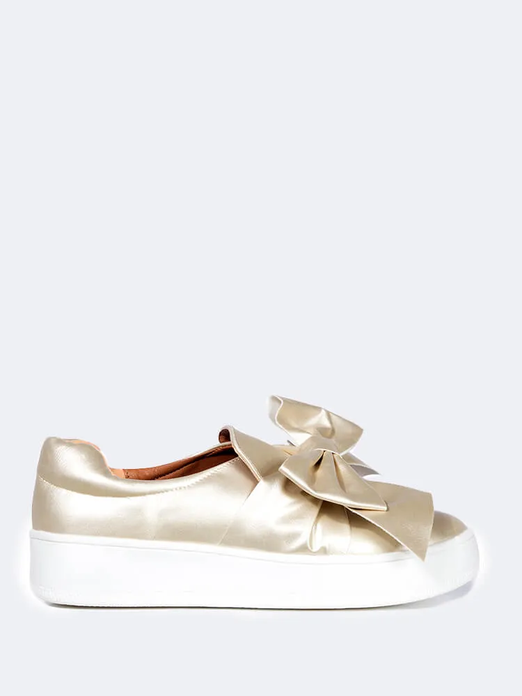 Bow Slip On Sneakers