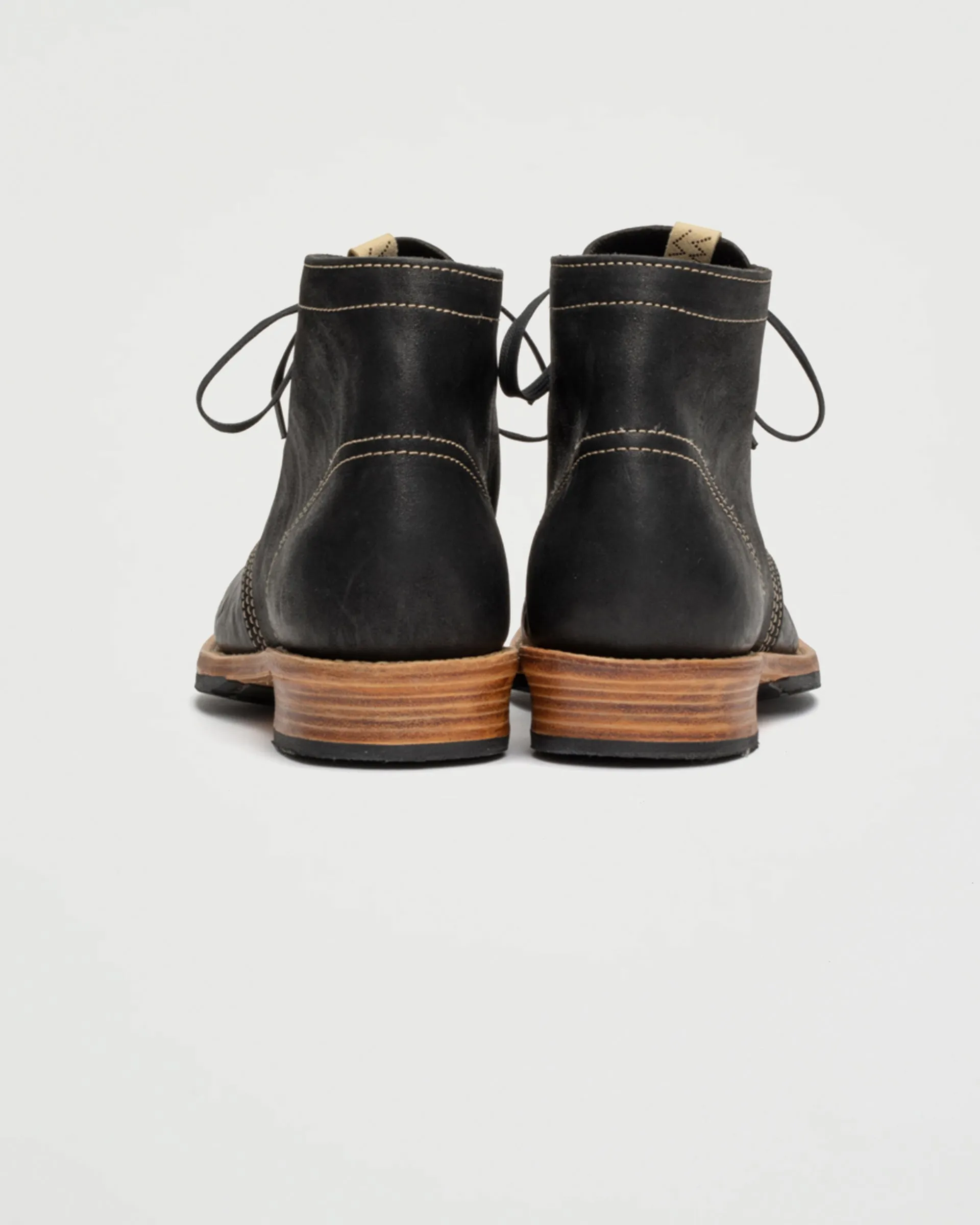 Brigadier Boots Folk Black