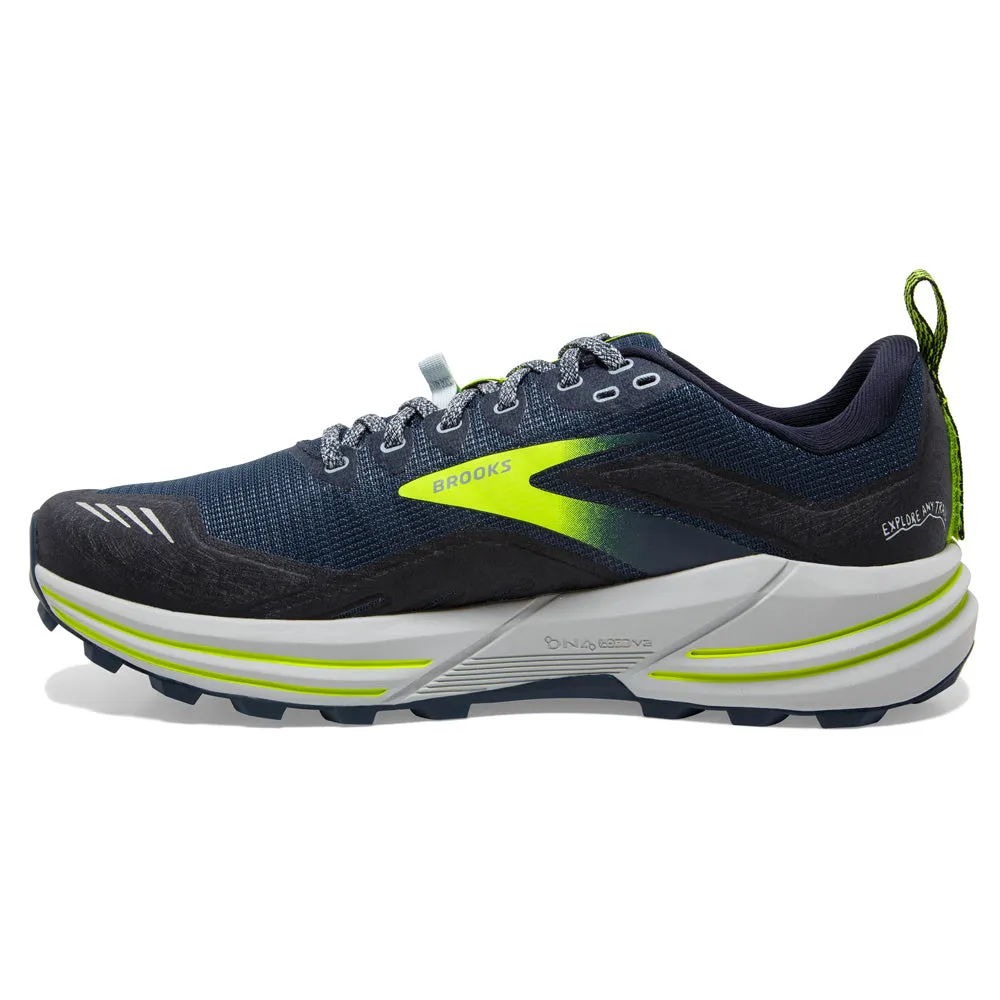 Brooks Cascadia 16 (D Width) - Titan/Peacoat/Nightlife (Mens)