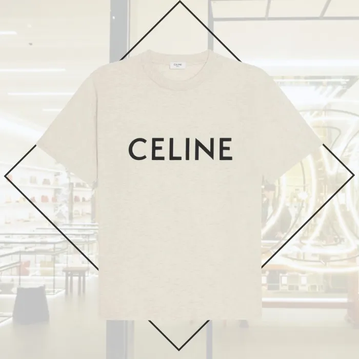 CELINE  |celine loose T-shirt in cotton jersey