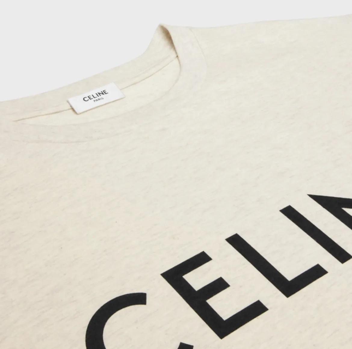 CELINE  |celine loose T-shirt in cotton jersey