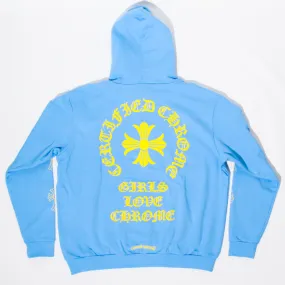 CHROME HEARTS  |Unisex Blended Fabrics Street Style Collaboration Hoodies