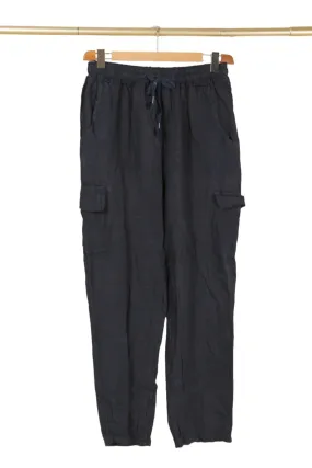 Clever Alice Linen Cargo Pants