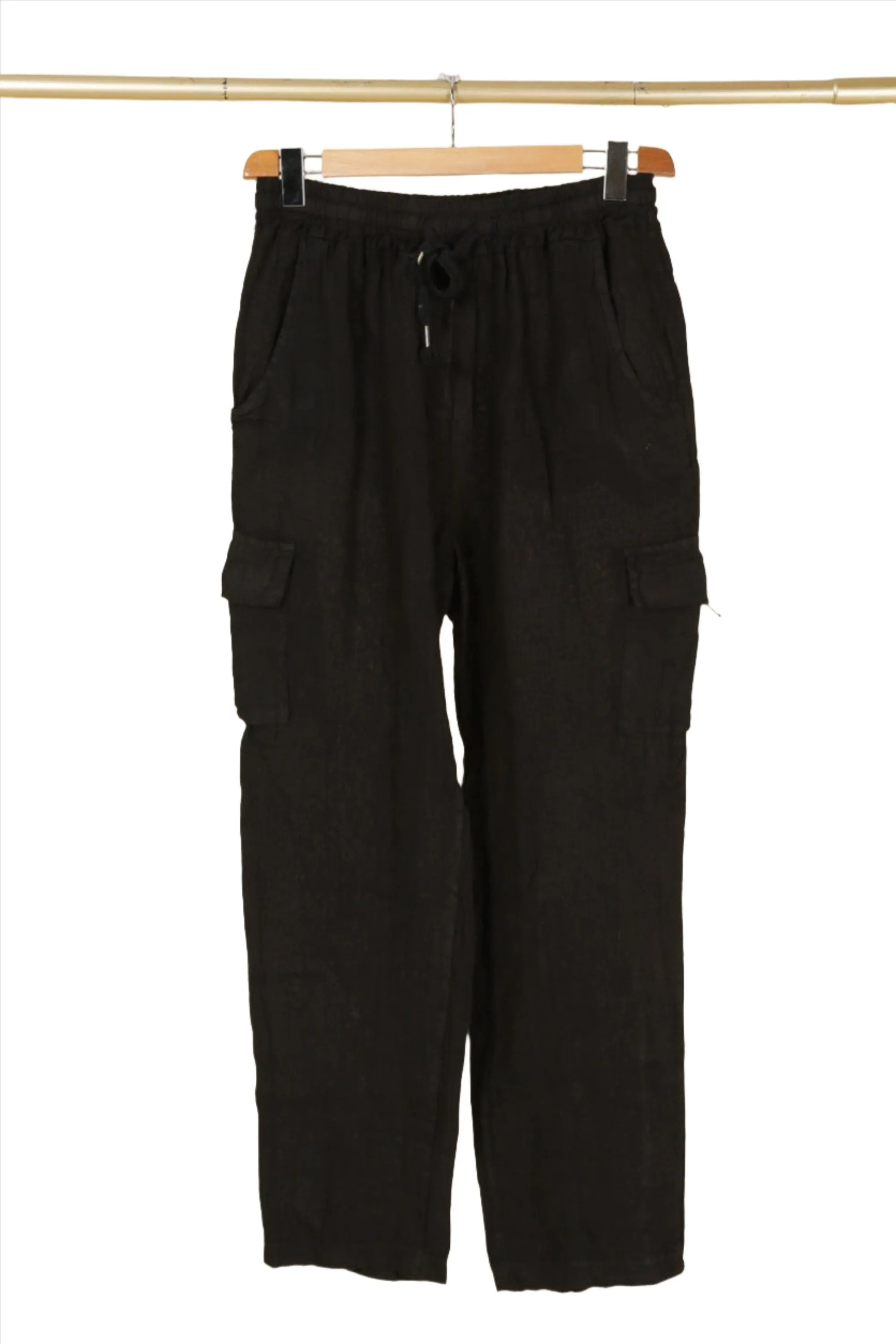 Clever Alice Linen Cargo Pants