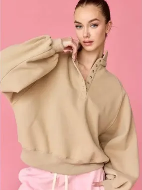 Comfy Cuddly Sweatshirt - Sand