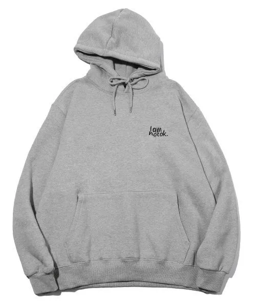 COMPAGNO  |[COMPAGNO]★I am NOT EMBROIDERED HOODIE