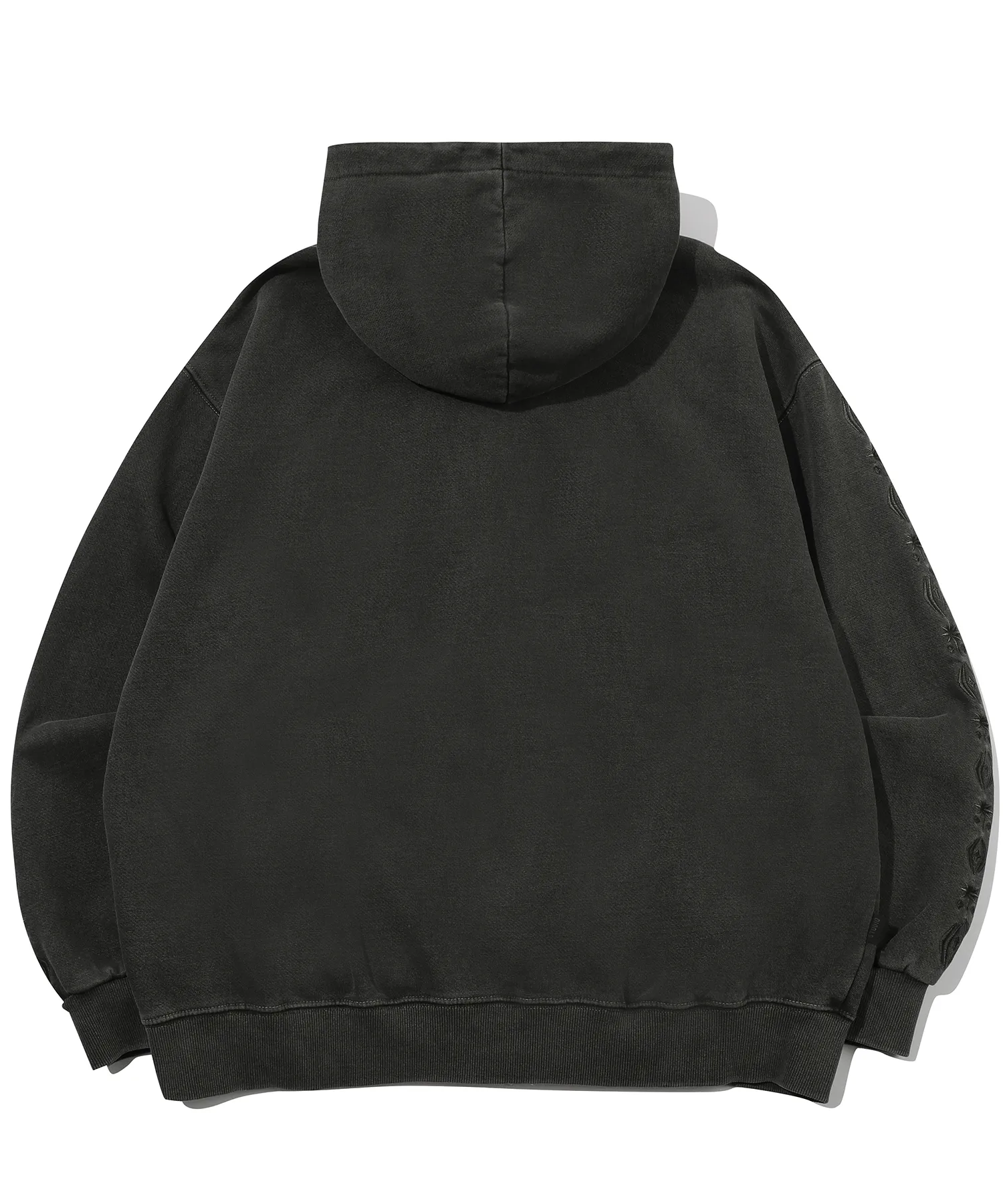 COMPAGNO  |[CPGN STUDIO ]★[2-WAY] Sleeve Star Pigment Hood Zip-Up