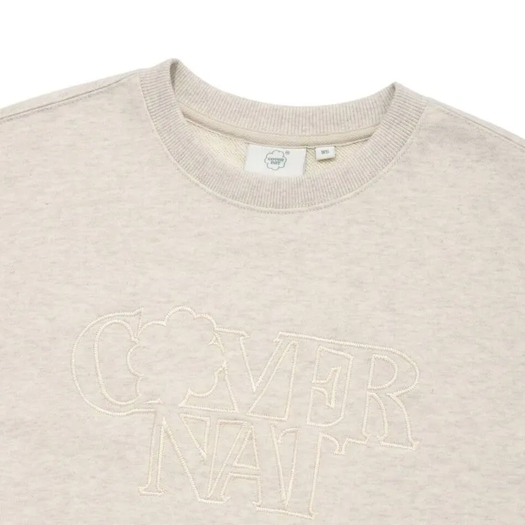 COVERNAT  |Street Style Long Sleeves Plain Cotton Logo