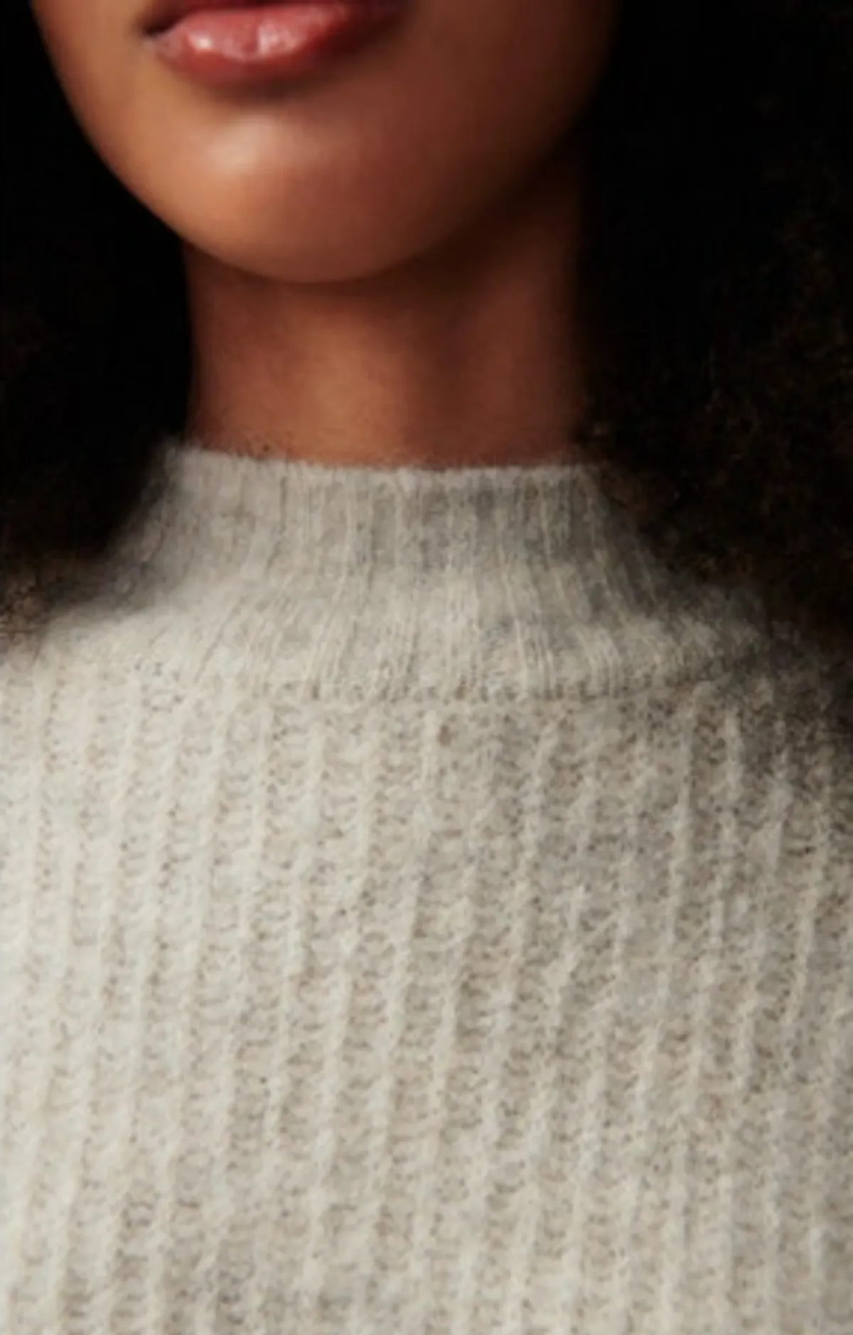 East Mock-Neck Sweater