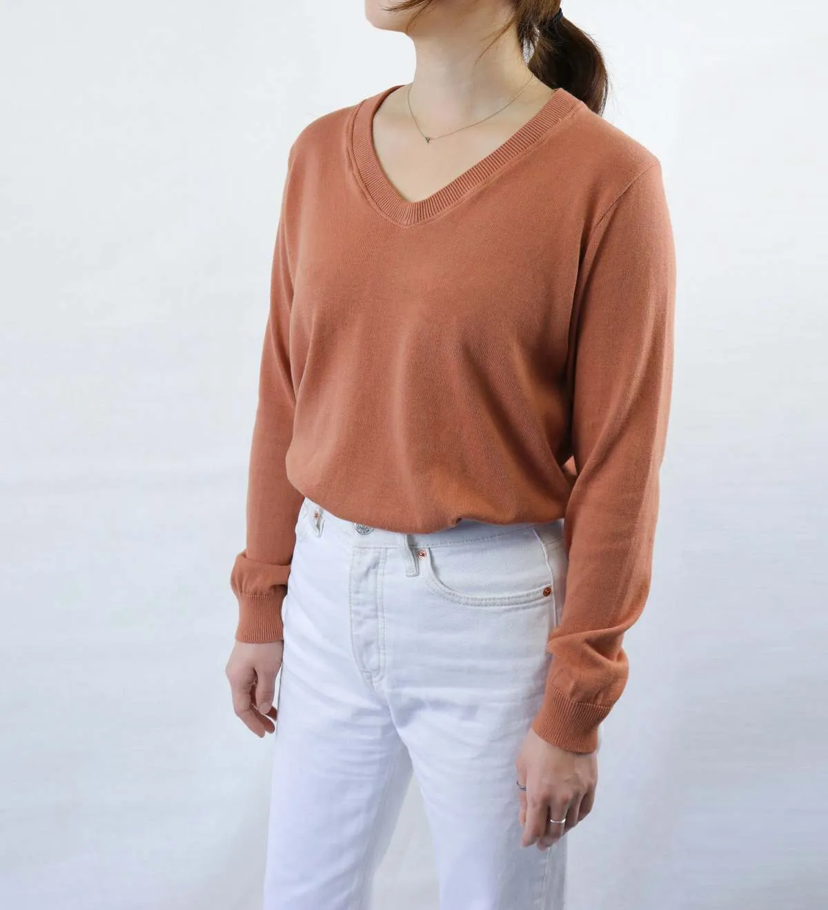 Easy V-Neck Sweater