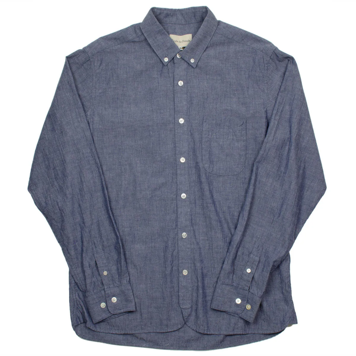 Ecole de Pensée - Home Shirt - Blue Chambray