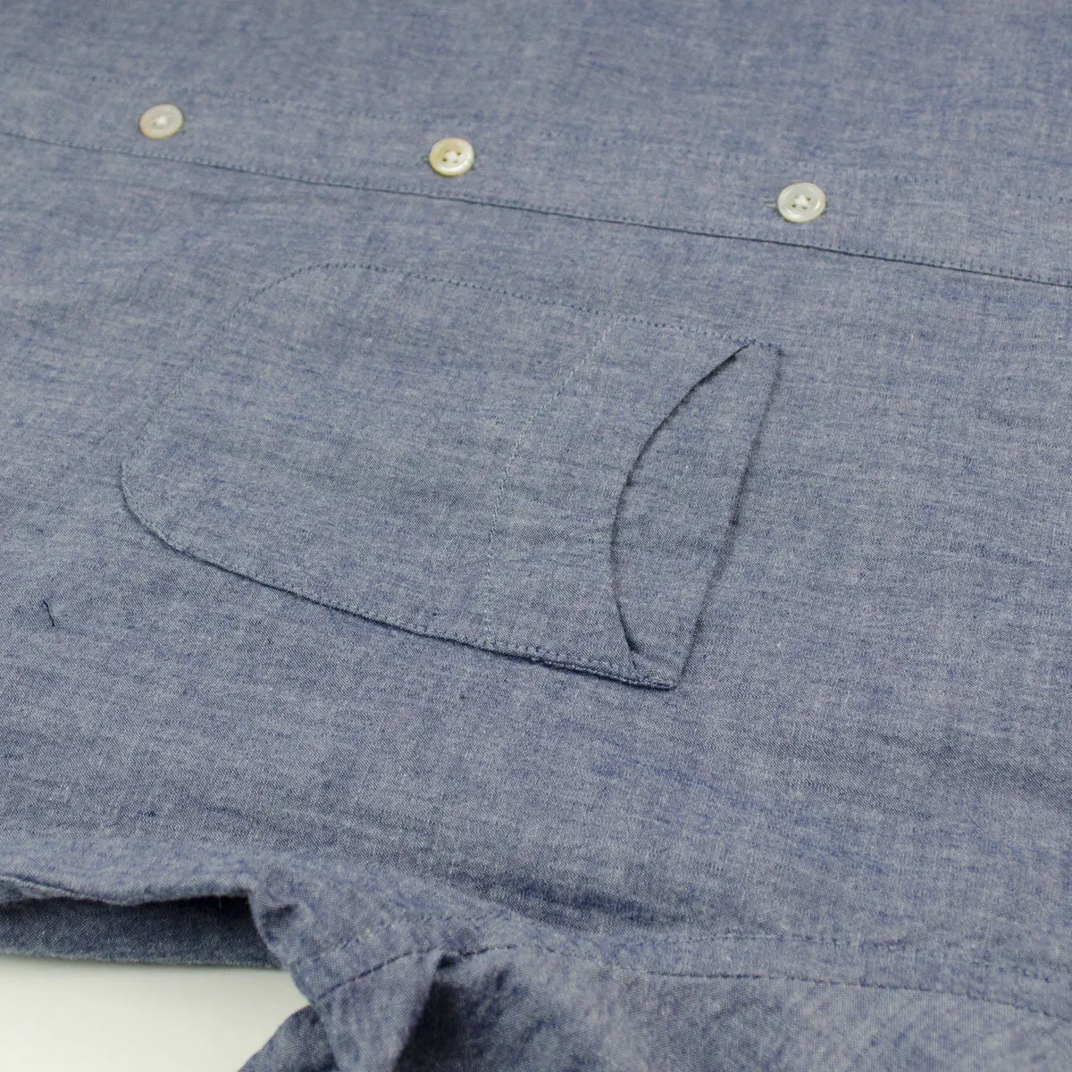 Ecole de Pensée - Home Shirt - Blue Chambray