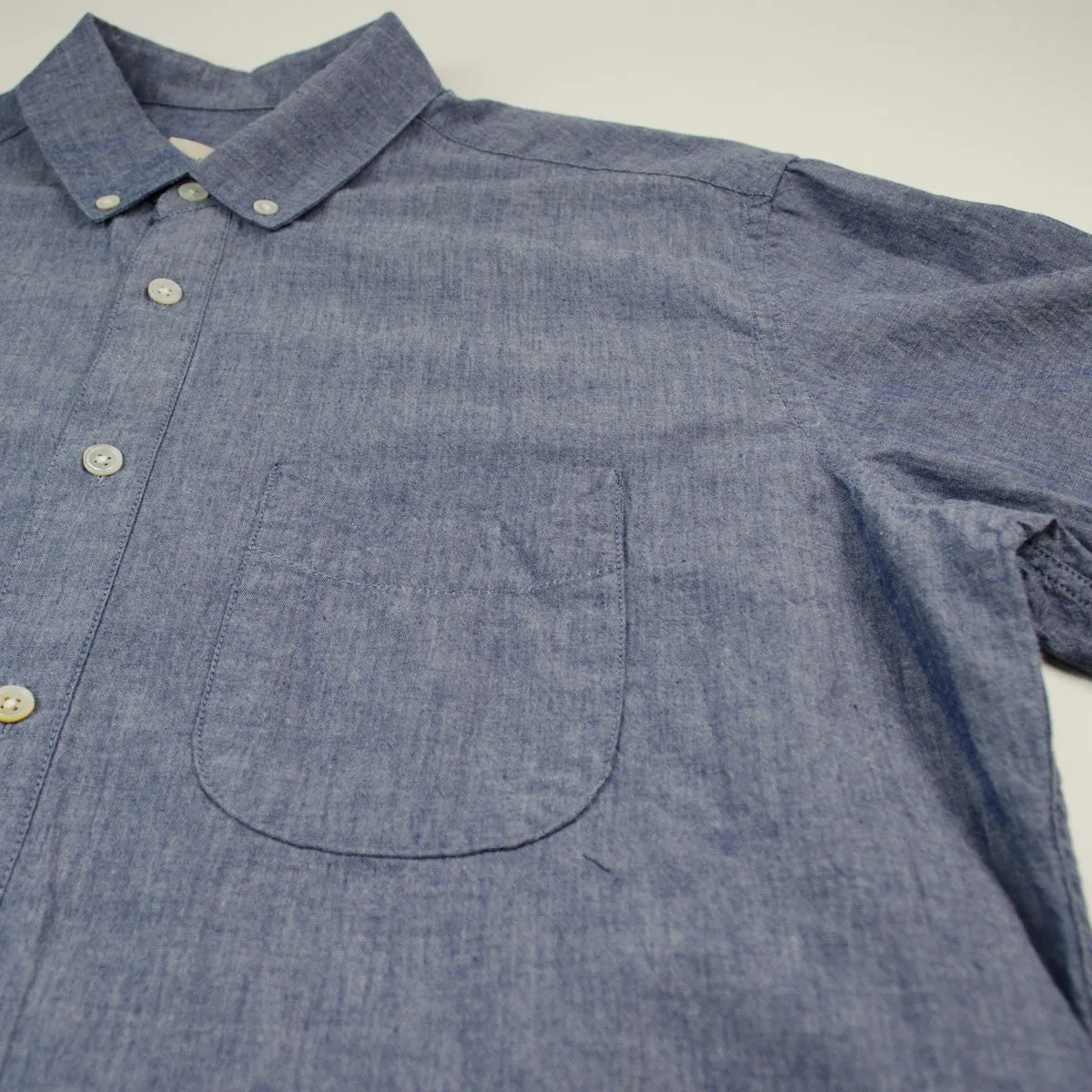 Ecole de Pensée - Home Shirt - Blue Chambray