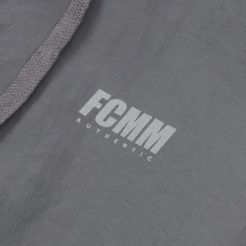 FCMM  |Unisex Nylon Street Style Long Sleeves Logo Hoodies