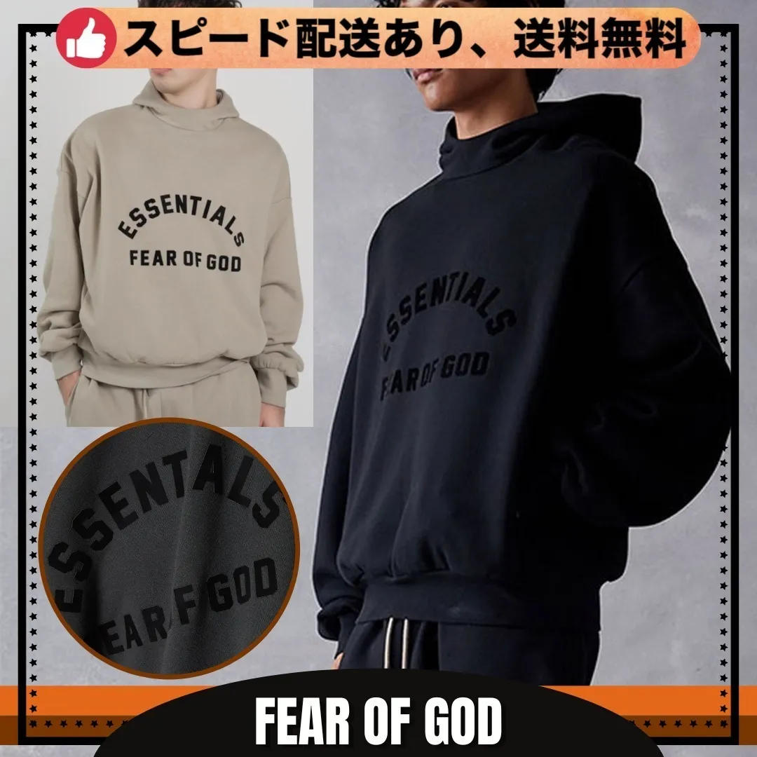 FEAR OF GOD  |Unisex Street Style Collaboration Skater Style Hoodies