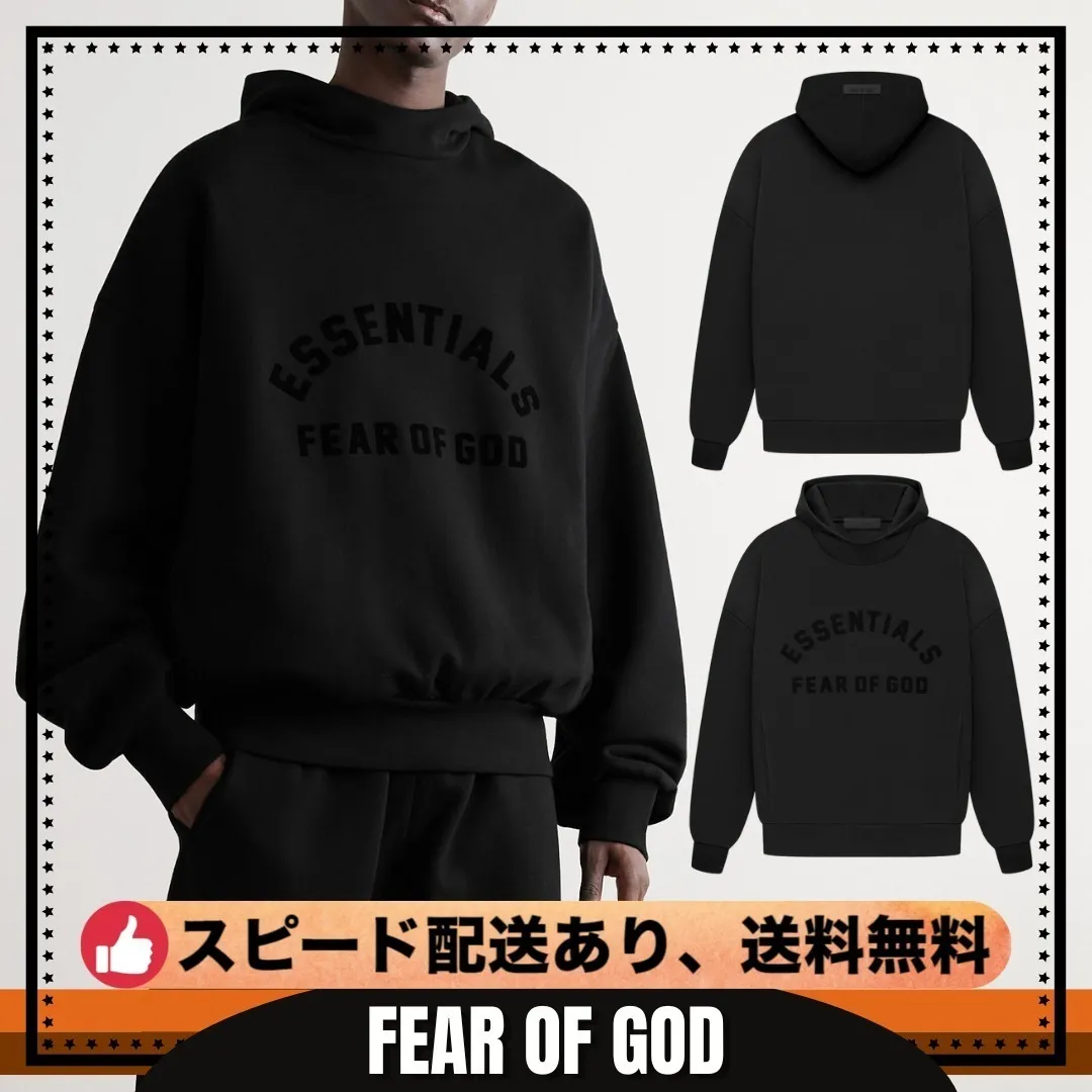 FEAR OF GOD  |Unisex Street Style Collaboration Skater Style Hoodies