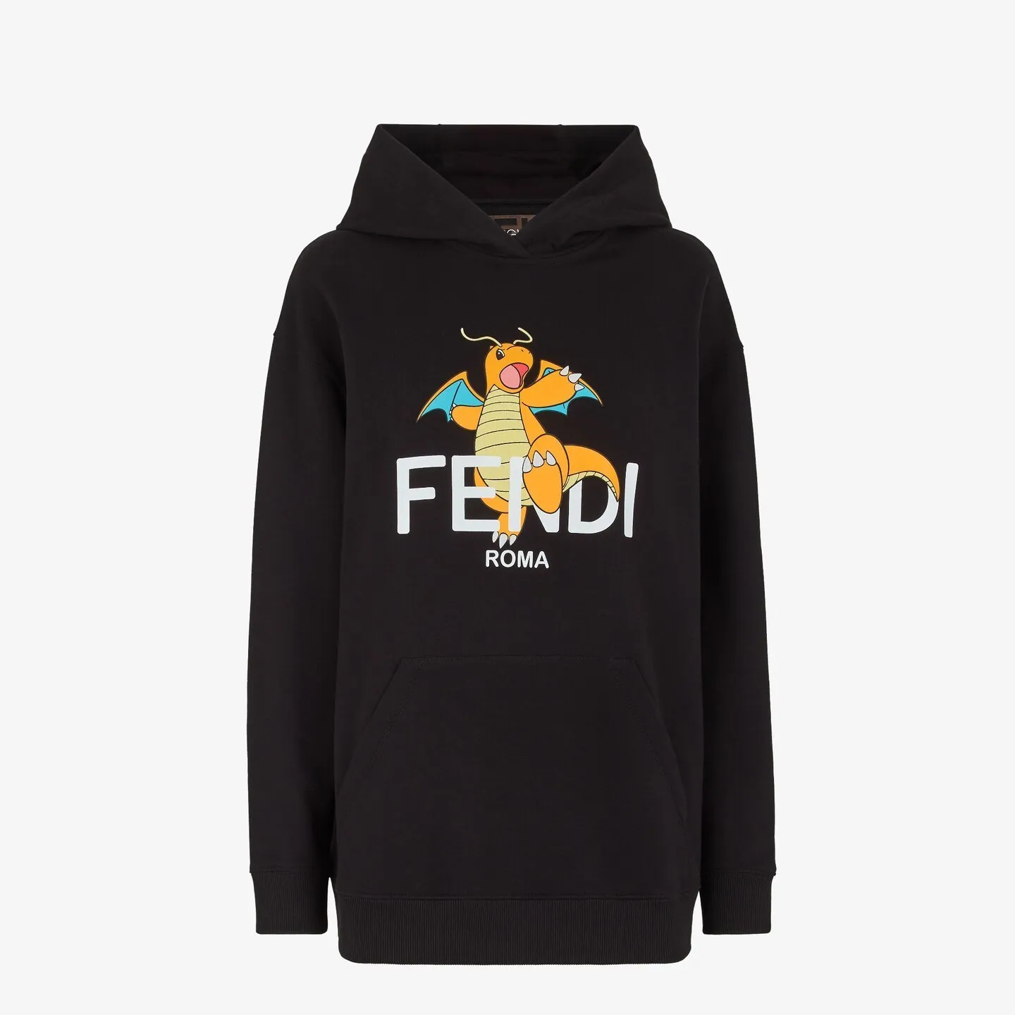 FENDI  |Monogram Street Style Long Sleeves Cotton Oversized Logo