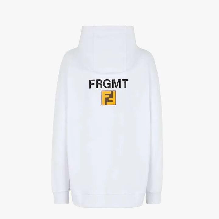 FENDI  |Monogram Street Style Long Sleeves Cotton Oversized Logo