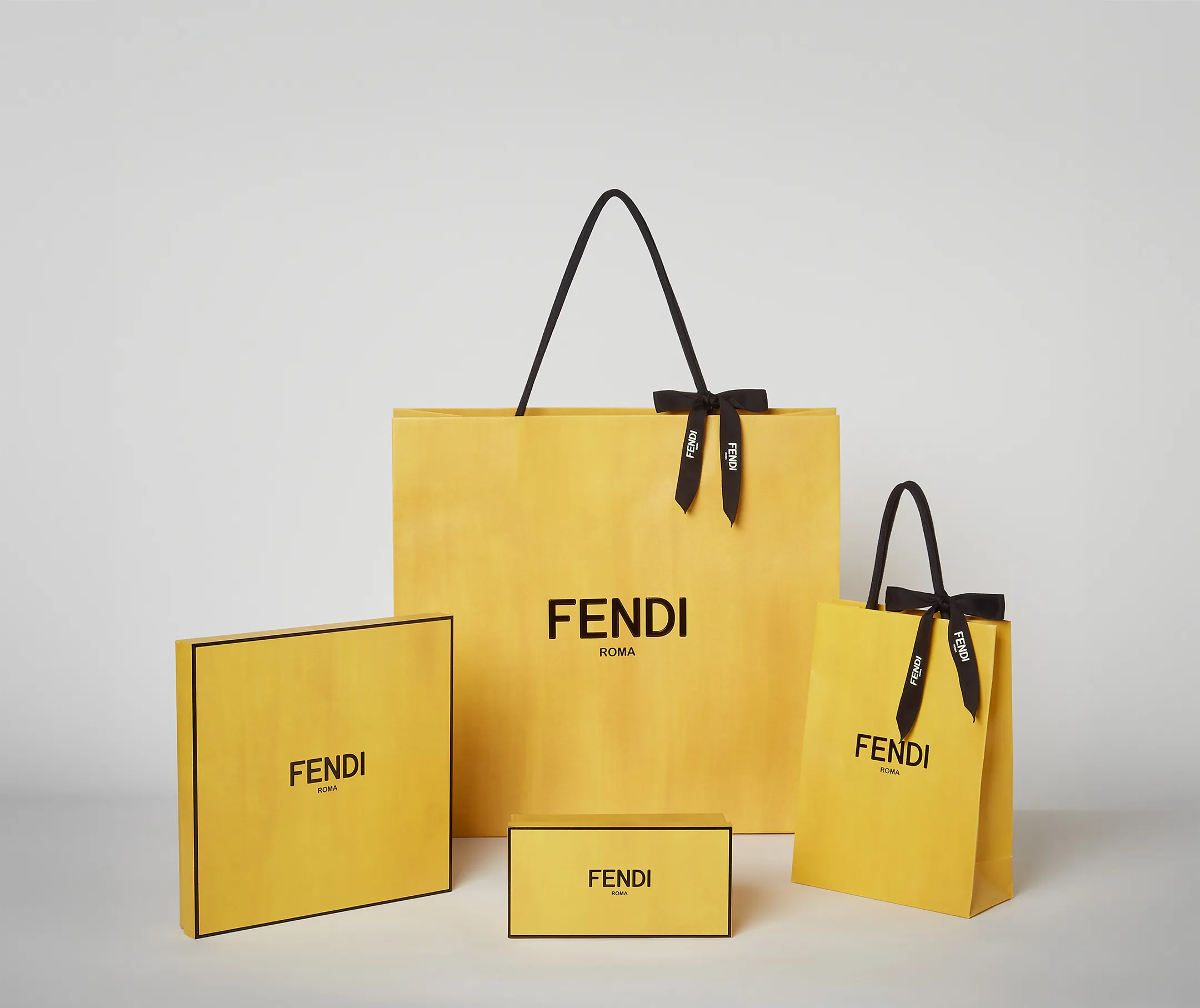 FENDI  |Unisex Street Style Collaboration Bi-color Long Sleeves