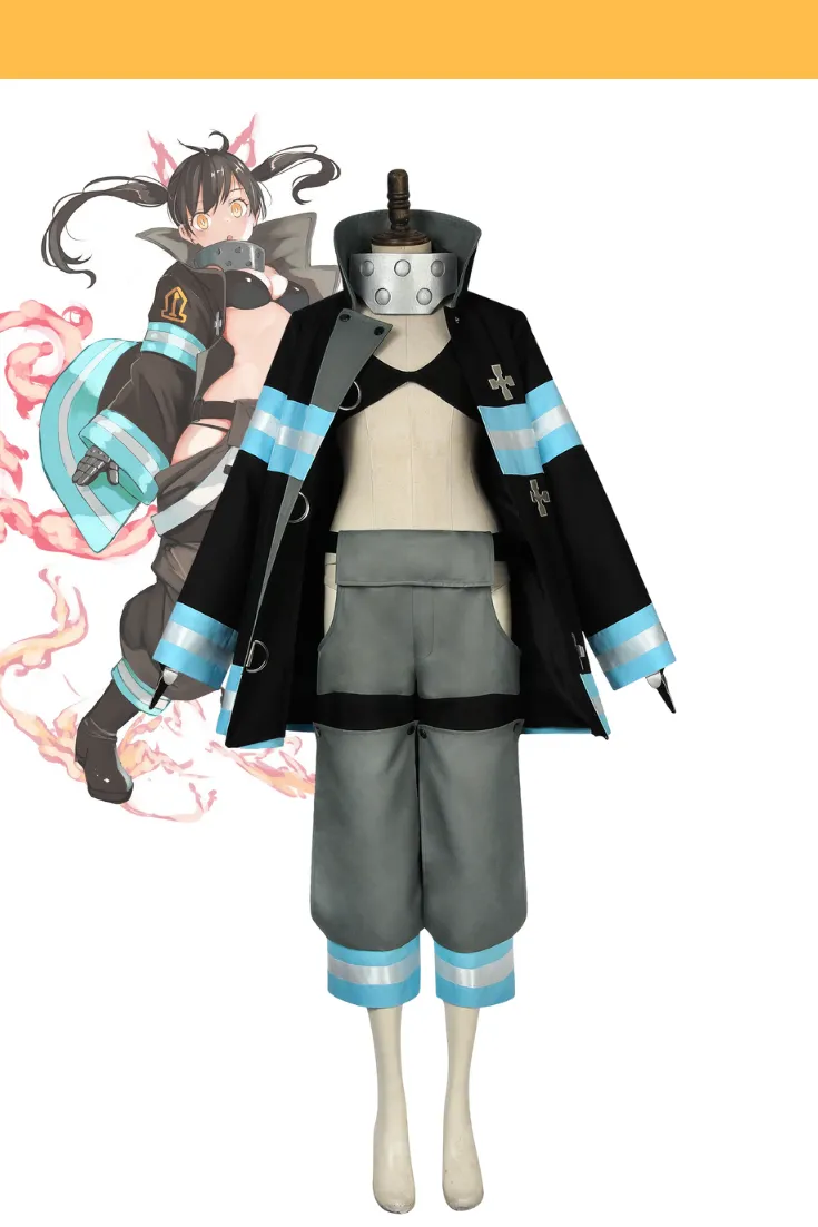 Fire Force 8th Company Tamaki Kotatsu Cosplay Costume