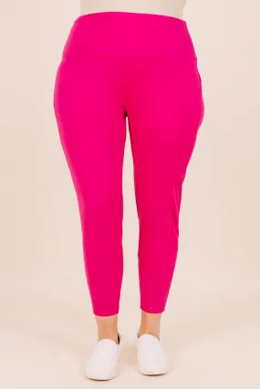 First Place Leggings, Magenta