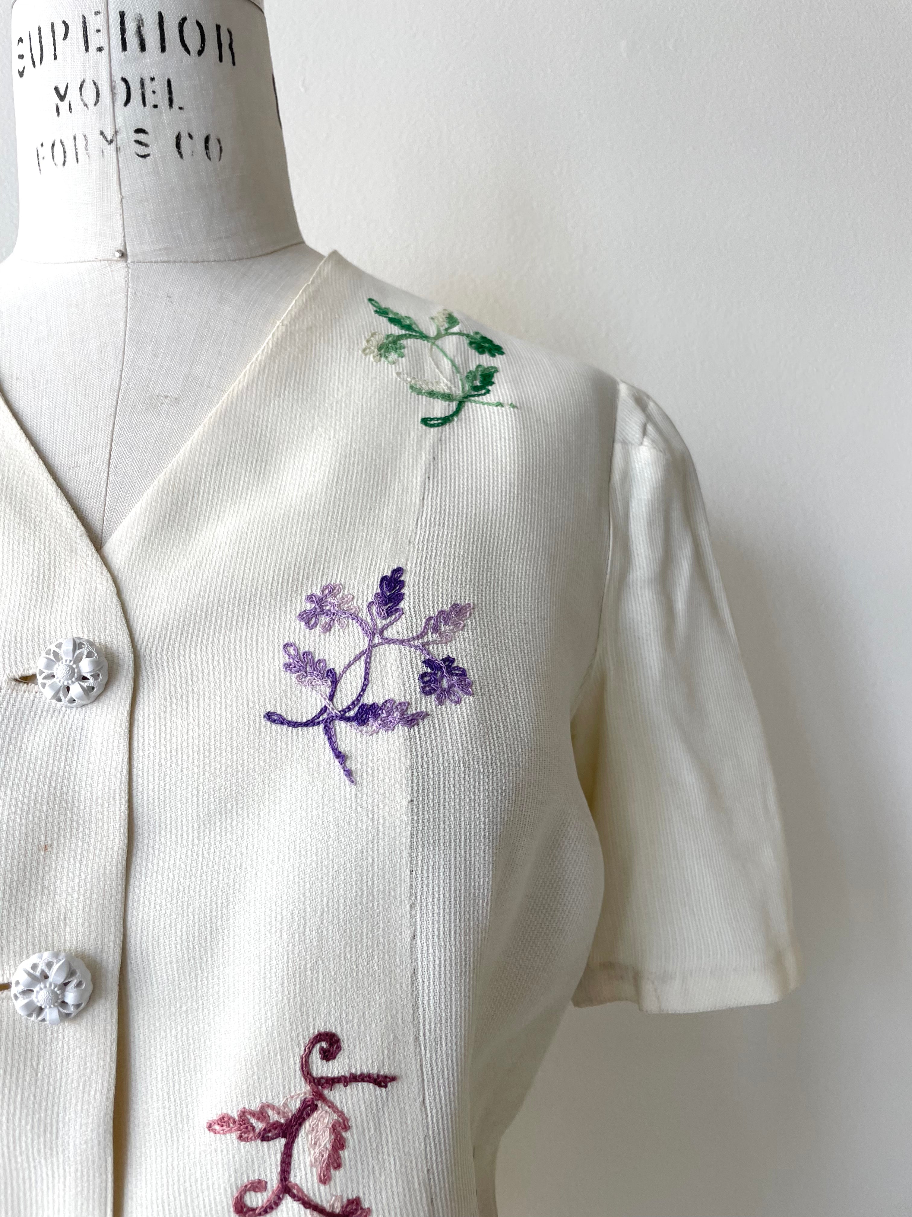 Flora Blouse | 1940s