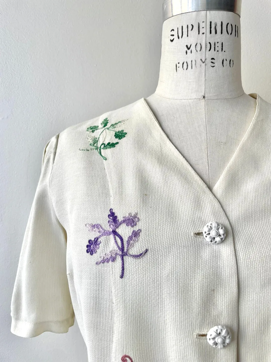 Flora Blouse | 1940s