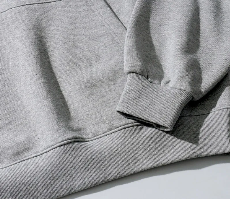 FP142  |【FEPL】★FLOW MINIMAL HALF ZIP-UP HOODIE