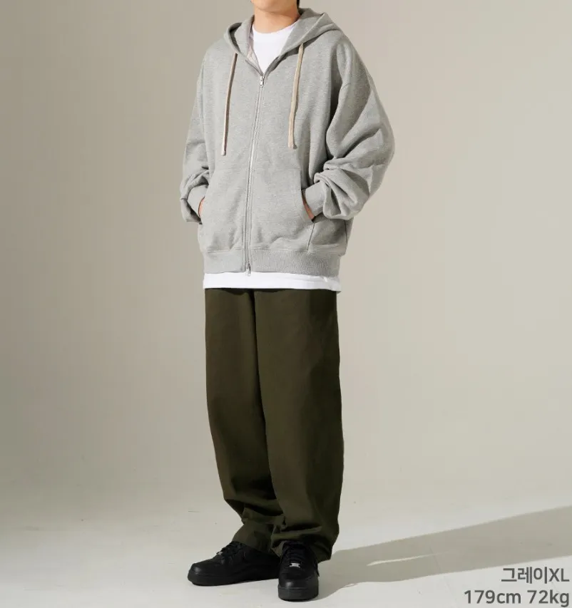 FP142  |【FEPL】★FLOW TENDER TWO-WAY ZIPUP WITH HOODIE