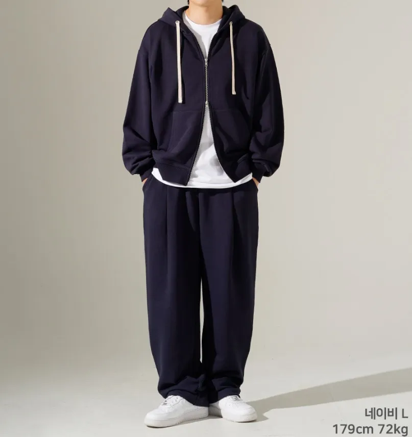 FP142  |【FEPL】★FLOW TENDER TWO-WAY ZIPUP WITH HOODIE