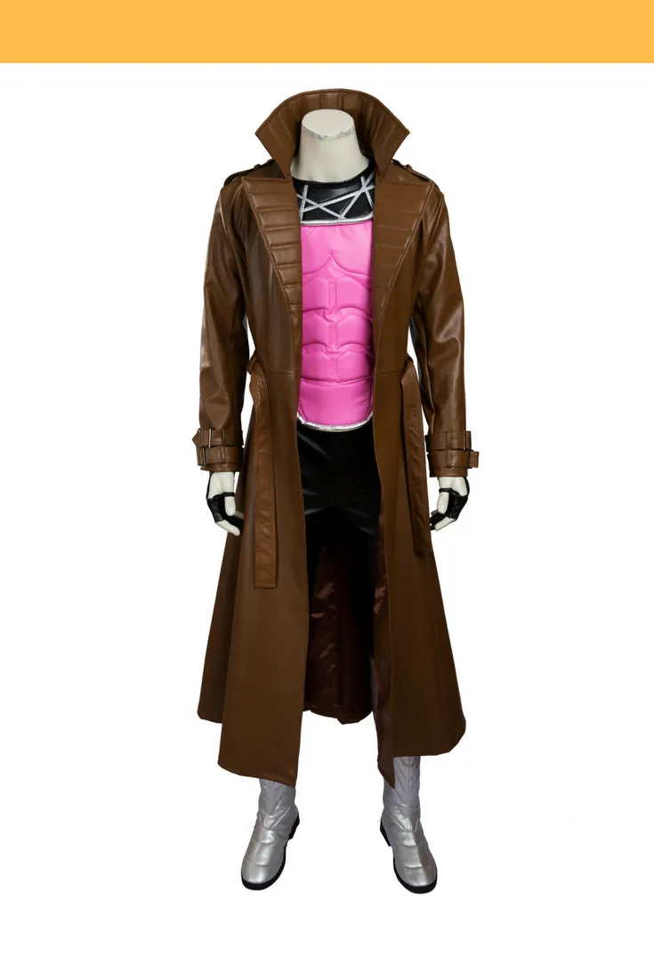 Gambit PU Leather Cosplay Costume