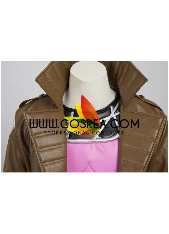 Gambit PU Leather Cosplay Costume