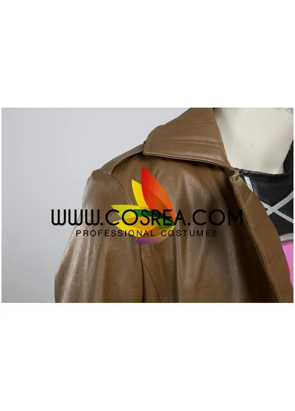 Gambit PU Leather Cosplay Costume