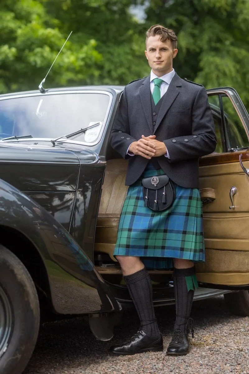 Gent's Deluxe Kilt 31 - 34.5 Waist (MacKay Ancient)